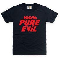 100% Pure Evil Kid\'s T Shirt