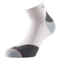 1000 Mile Tactel Fusion Anklet Mens Socks - White/Grey, UK 9 - 11.5