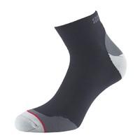 1000 Mile Tactel Fusion Anklet Mens Socks - Black/Grey, UK 9 - 11.5