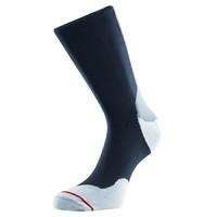 1000 Mile Tactel Fusion Mens Running Socks - Black/Grey, UK 9 - 11.5