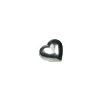 10 x Heart Studs - Size: One Size