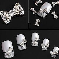 10pcs Bow Nail Jewelry