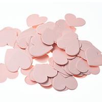 100pcs/pack Paper Confetti 3cm Round/Star/Heart Birthday Decor Baby Shower Cake Topper Table Decoration Even Party Supplies