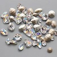 10PCS Difformity Luxurious Color Intrigue Jewel Nail Art Decorations