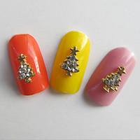 10pcs nail art act the role ofing is tasted series metal christmas 3 d ...