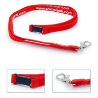 100 x personalised 1cm lanyard 1 colour with safety break national pen ...
