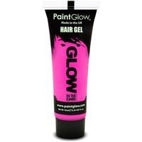 10ml Pink Glow In The Dark Hair Gel