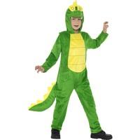 10-12 Years Green Boys Crocodile Costume