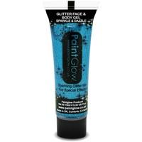 10ml Blue Glitter Body Gel