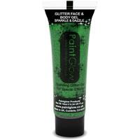 10ml green glitter body gel