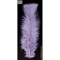 10cm Purple Feathers Bag