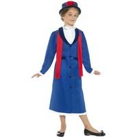 10 12 years childrens victorian nanny costume