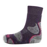 1000 Mile 3 Season Walking Sock - Purple, Purple