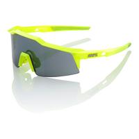 100% SpeedCraft SL Sport Sunglasses - Smoke Lens | Green