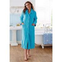 100% Cotton Button Towelling Robe 42 in