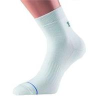 1000 mile ultimate tactel anklet sock womens white