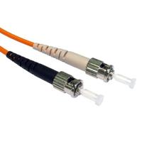 10m om2 fibre optic cable st st orange 50125