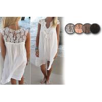 10 instead of 3499 from blu apparel for a crochet floaty beach dress c ...