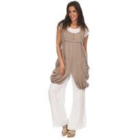 100 lin tunic emma womens tunic dress in beige