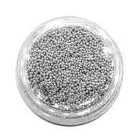 1000PCS Glass Beads Non-fading Nail Art Decoration Gold/Silver to Choose 1mm