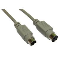 10m 10 m 6 pin mini din male male