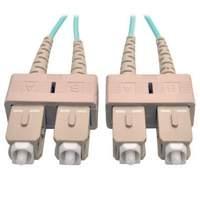 10gb Multimode Duplex 50/125 Lszh Aqua Fiber Patch Cable Sc/sc - 3m (10 Ft.)