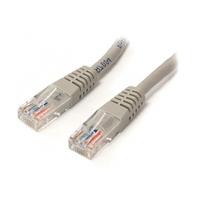 10ft Gray Molded Cat5e UTP Patch Cable