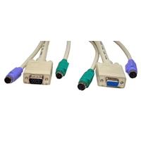 10m 2x male-female PS/2 1x male-female SVGA cable