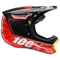 100% Aircraft DH Helmet - Bi-Turbo Red