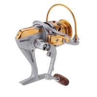 11BB Ball Bearings Left/Right Interchangeable Collapsible Handle Metal Fishing Spinning Reel 5.1:1 Gold