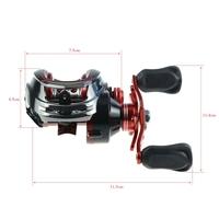 11+1BB 6:3:1 Left/Right Hand Baitcasting Fishing Reel Bait Casting Reel Baitcast Reel Fishing Wheel Fishing Tackle