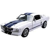 118 1967 shelby gt 500 white with blue stripes