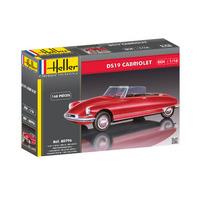 1:16 Heller Citroen Ds 19 Cabriolet Car Model Kit