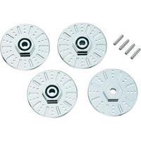 1:10 Imitation brake disc catch 12 mm hexagon 10 mm extension Reely Chrome 2 pc(s)