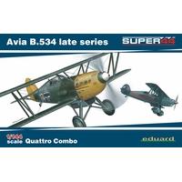 1:144 Eduard Kits Quattro Comb Avia B.534 Late Series Super44