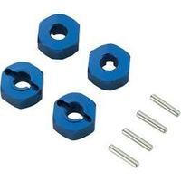 110 aluminium rim chatch 12 mm hexagon reely blue 1 pack