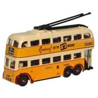 1148 oxford diecast newcastle b u t trolleybus