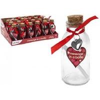 11cm Message In A Bottle With Message Paper Perfect For Valentines
