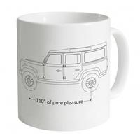 110 inches of pure pleasure mug