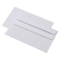 110mm x 220mm white self seal envelopes