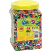 11000 Piece Multicolour Bead Jar