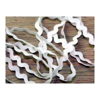 11mm Prym Ric Rac Braid White