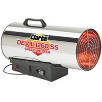 110 Volt Clarke Devil 1510SS Stainless Steel Gas Heater