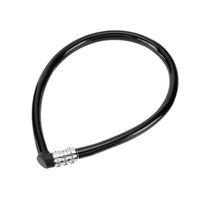 1100/55 Combination Black Cable Lock 55cm x 6mm