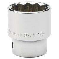 1.1/8af 12pt Socket 1/2dr Bulk