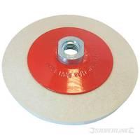 115mm Bevelled Felt Buffing Wheel