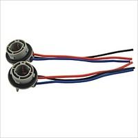 1157 Socket Car Bulb Holder Adapter--2PCS