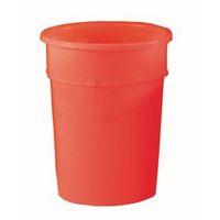 114L HEAVY DUTY TAPERED BIN - RED