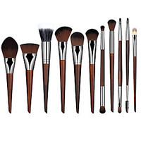 11pcs Amazing Soft Makeup Brushes Professional Cosmetic Make Up Brush Set