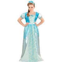 11-13 Years Blue Girls Snow Princess Costume